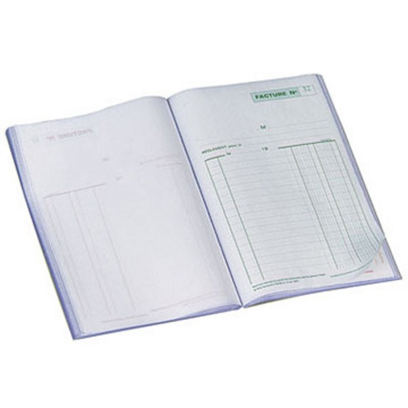 Exacompta Manifold FACTURES - 21 x 14,8 cm - 50 feuilles autocopiantes 3 exemplaires