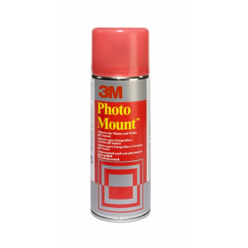3M™ Colle adhésive permanente PhotoMount™ sous forme de spray aérosol 400 ml