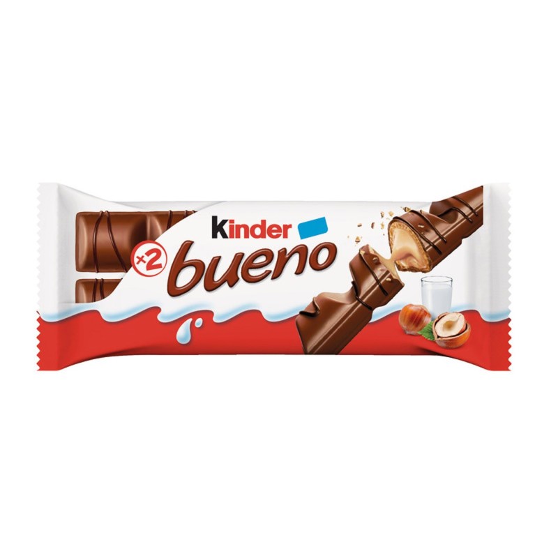 KINDER BUENO 30 sachets de barres chocolatées