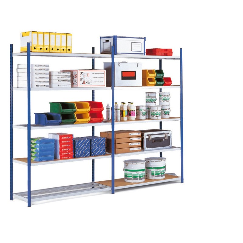 Tablette supplémentaire pour rayonnage industriel Multi Rack 200 - L. 100 x 40 cm  - lot de 2