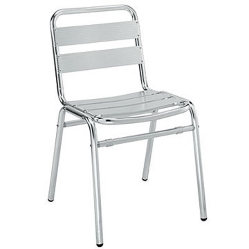 Chaise collectivités Lorraine Inox