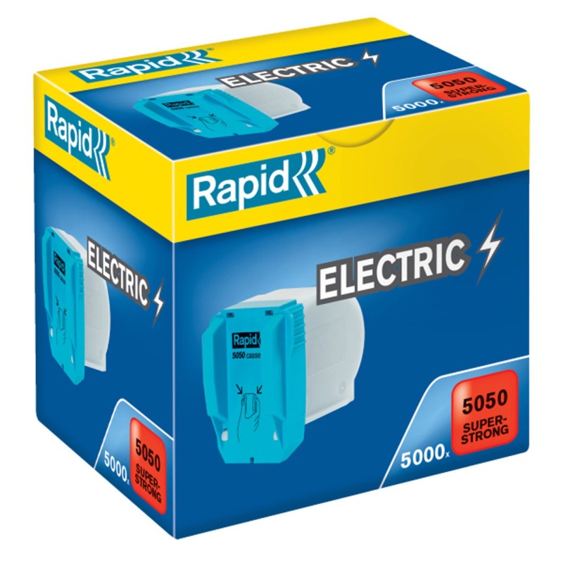 Rapid Cassette d'agrafes R5050 5000 agrafes bleu/blanc