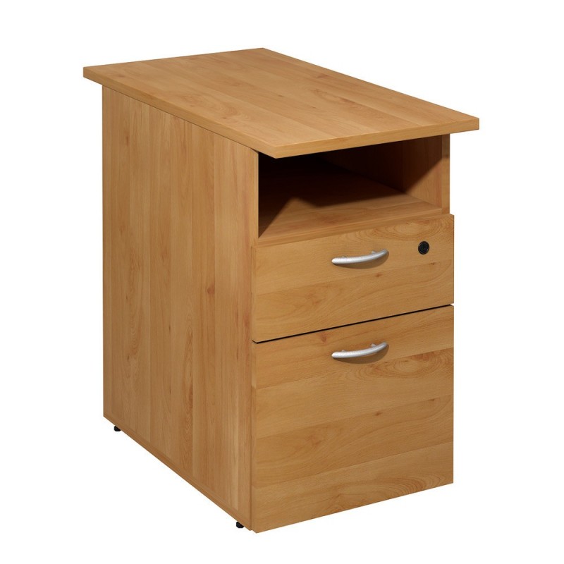 Caisson hauteur bureau Pronto - L.43 x P.80 x H.72 cm - Aulne