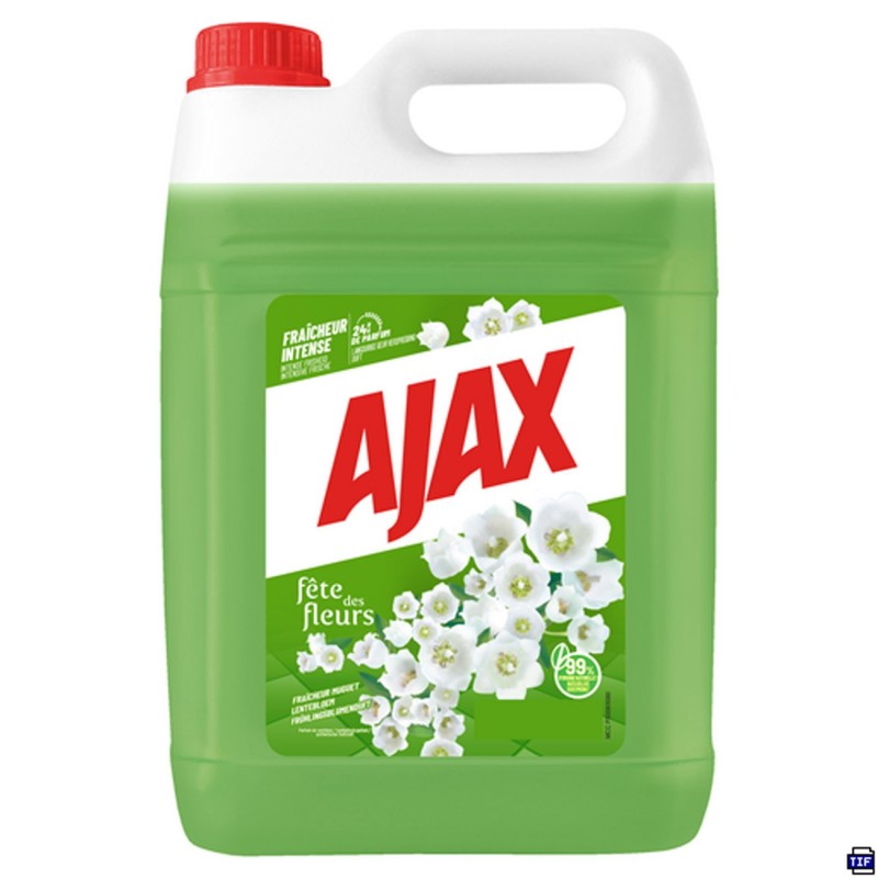 Ajax Produit nettoyant multi-surfaces - Fête des Fleurs de Printemps - Bidon de 5 L