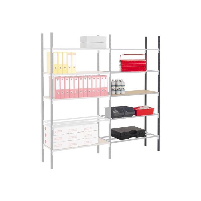 Rayonnage industriel Easy Clip 250 - Polyvalent - L100 x P. 30 cm - Elément Suivant