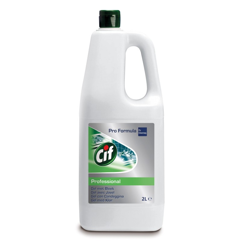 Cif Pro Formula Nettoyant professionnel avec eau de Javel - 2 l