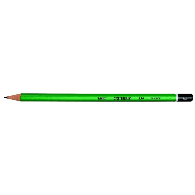 BIC Critérium 550 Crayon à papier mine HB - Boîte de 12