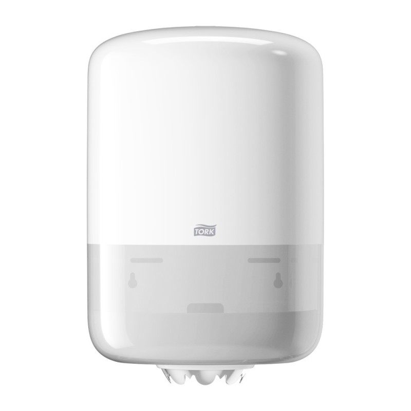 Tork Distributeur à dévidage central blanc M2 design compact - Gamme Elevation - Blanc