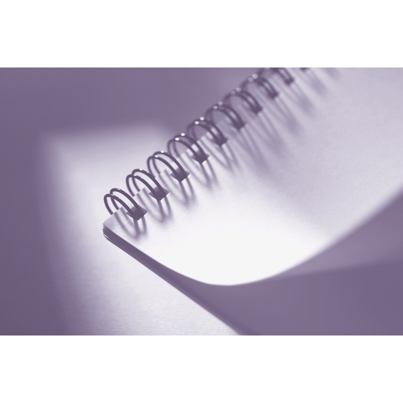 Fellowes Baguettes de reliure anneaux métal - 12 mm - Blanc - Boîte de 100