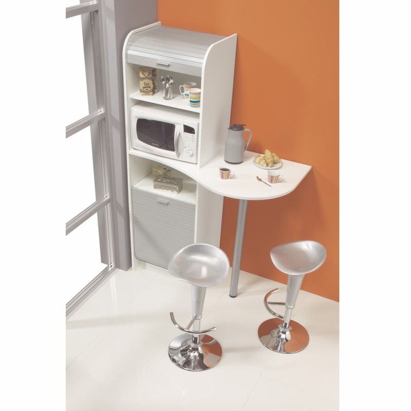 Meuble pause café - Blanc