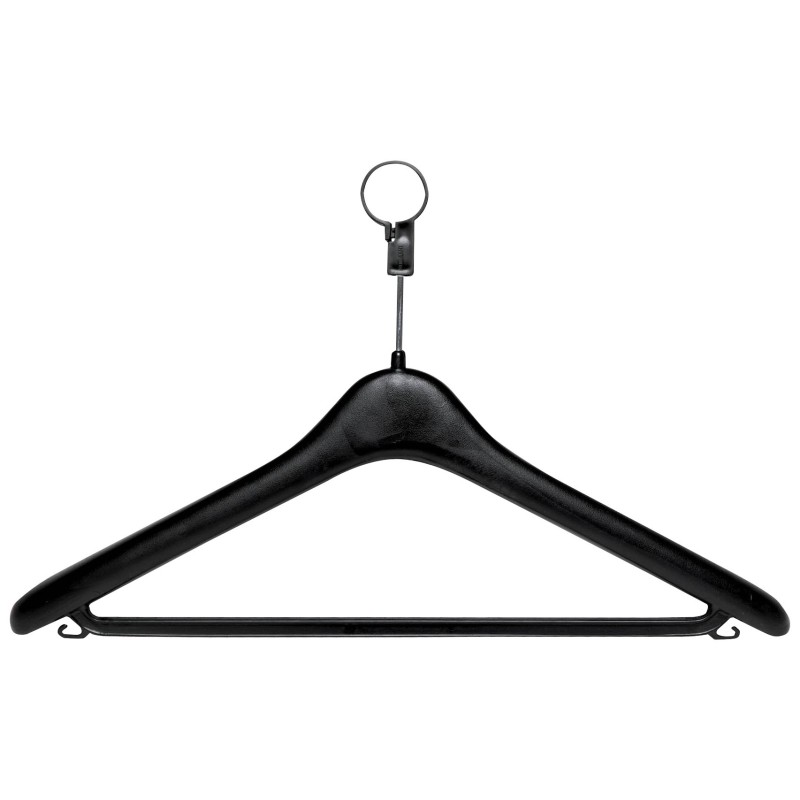 Unilux Cintre antivol plastique LOCKY - Noir (Lot de 20 pièces)
