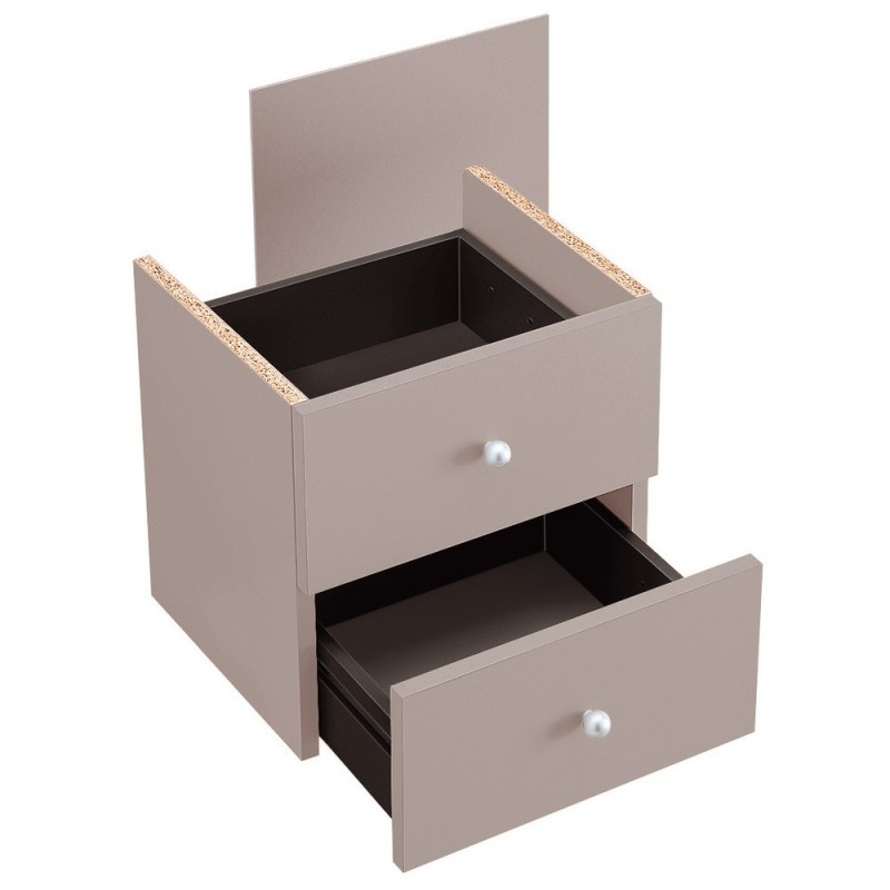 Bloc tiroirs Multicases Color - Aluminium