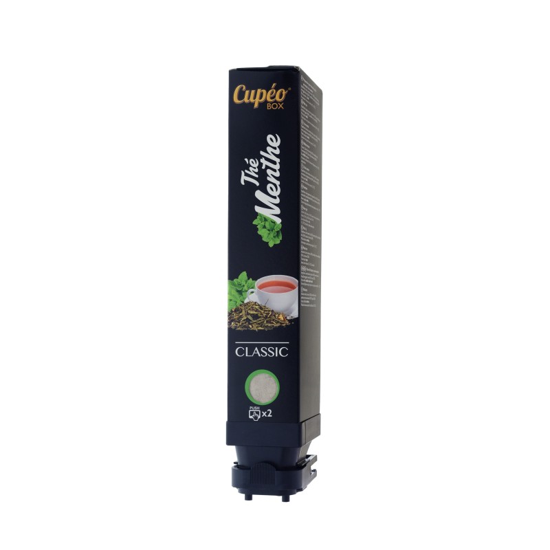 Cupéo Cartouche thé menthe pour distributeur boisson chaude JEDE  - 70 tasses