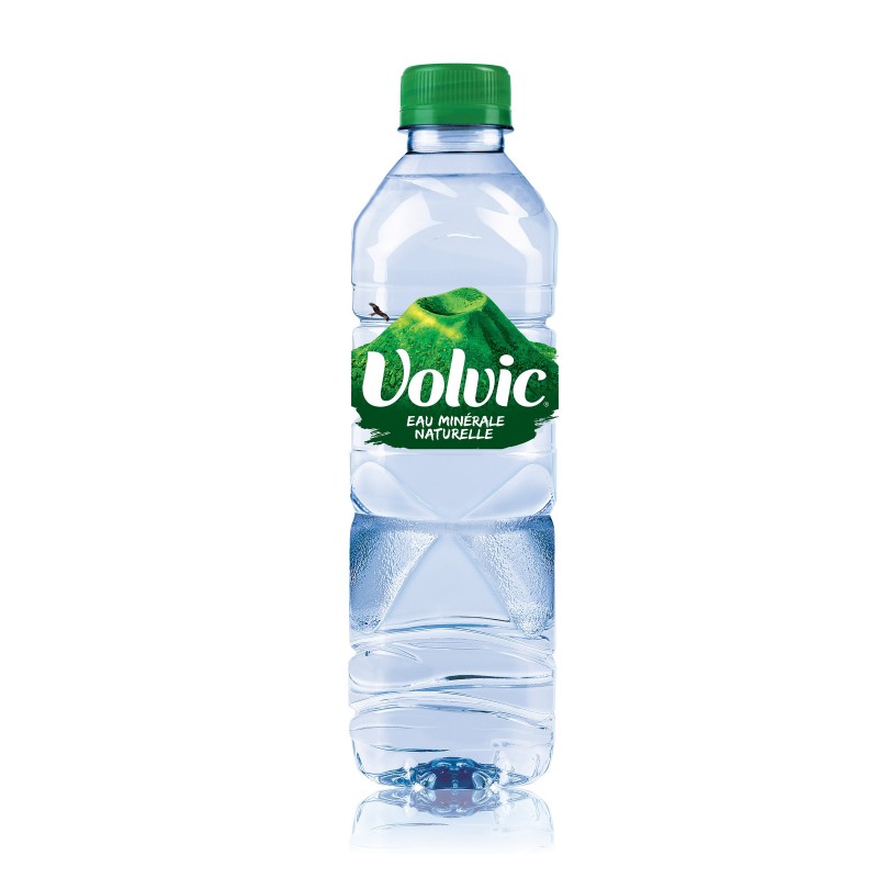 Volvic Eau minérale naturelle - Lot 24 bouteilles PET 50 cl