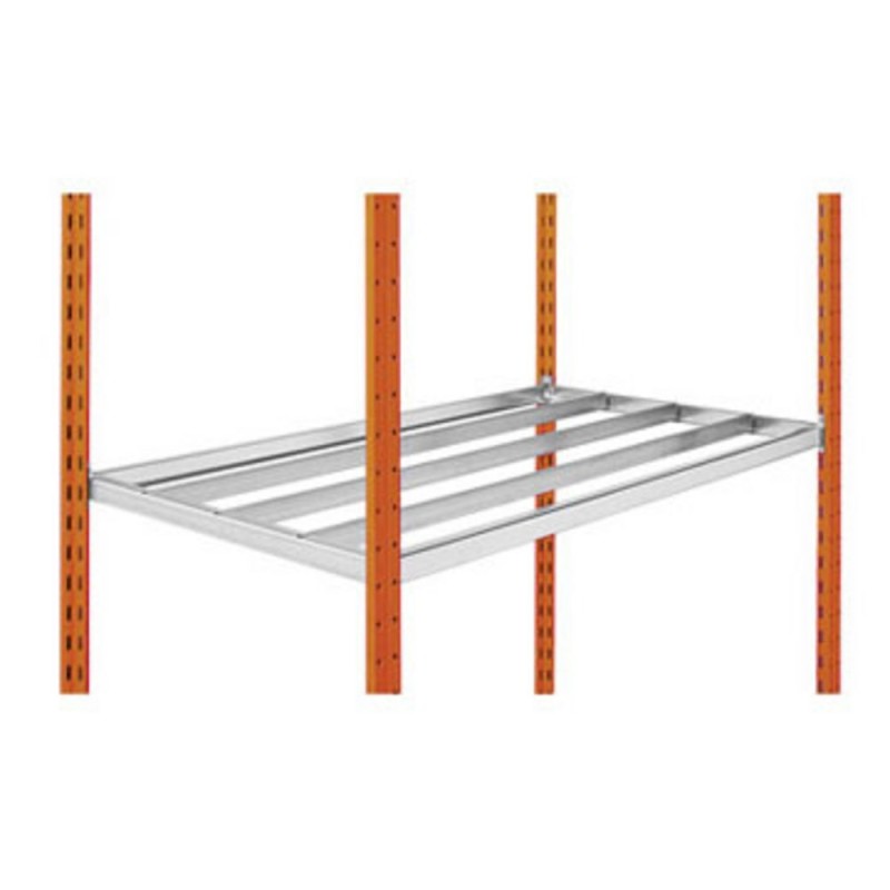 Tablettes supplémentaires pour rayonnage caisses archives - Largeur 125 cm  - lot de 3
