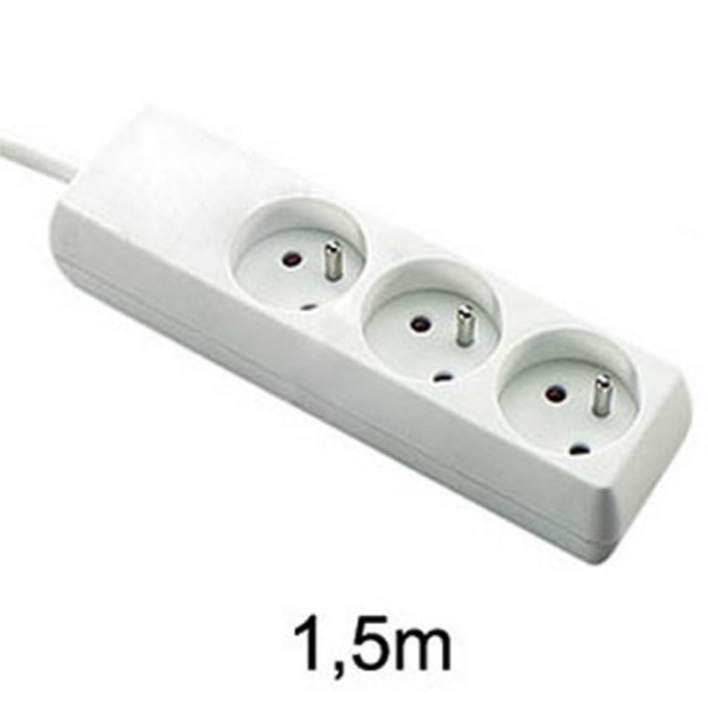 Safetool Multiprise 3 prises - cordon 1,5 m