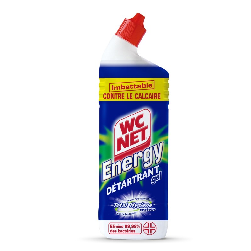 WC NET Energy Gel détartrant - Flacon 750 ml