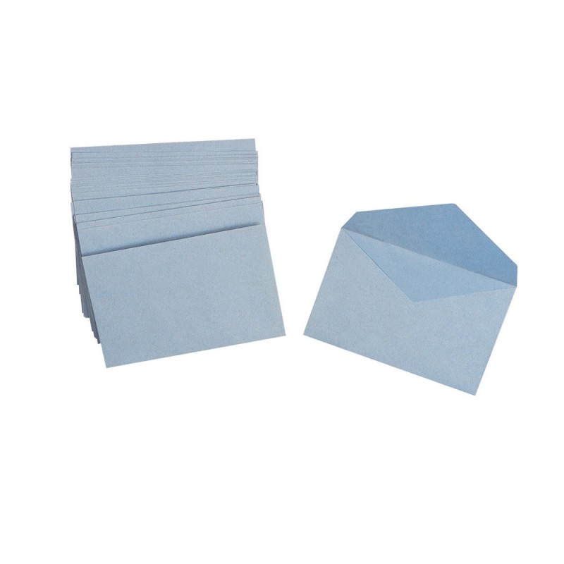 La Couronne Enveloppe élections 90 x 140 mm 70g - Bleu - Lot de 1000