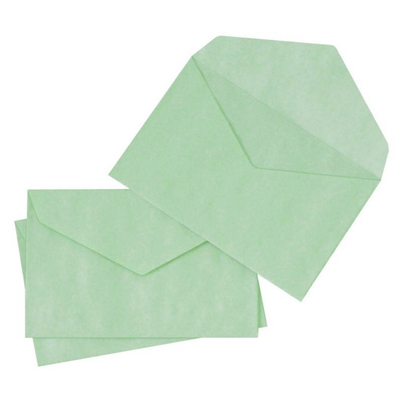 La Couronne Enveloppe élections 90 x 140 mm 70 g/m² - Vert - Lot de 1000