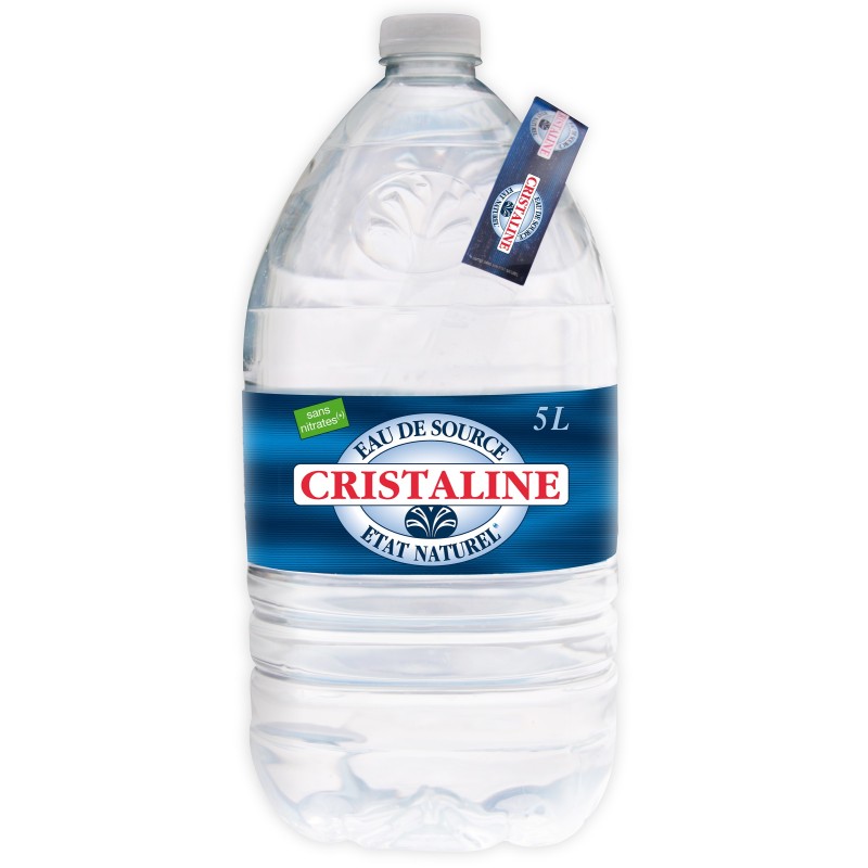 Cristaline Eau de source - Bonbonne 5 L