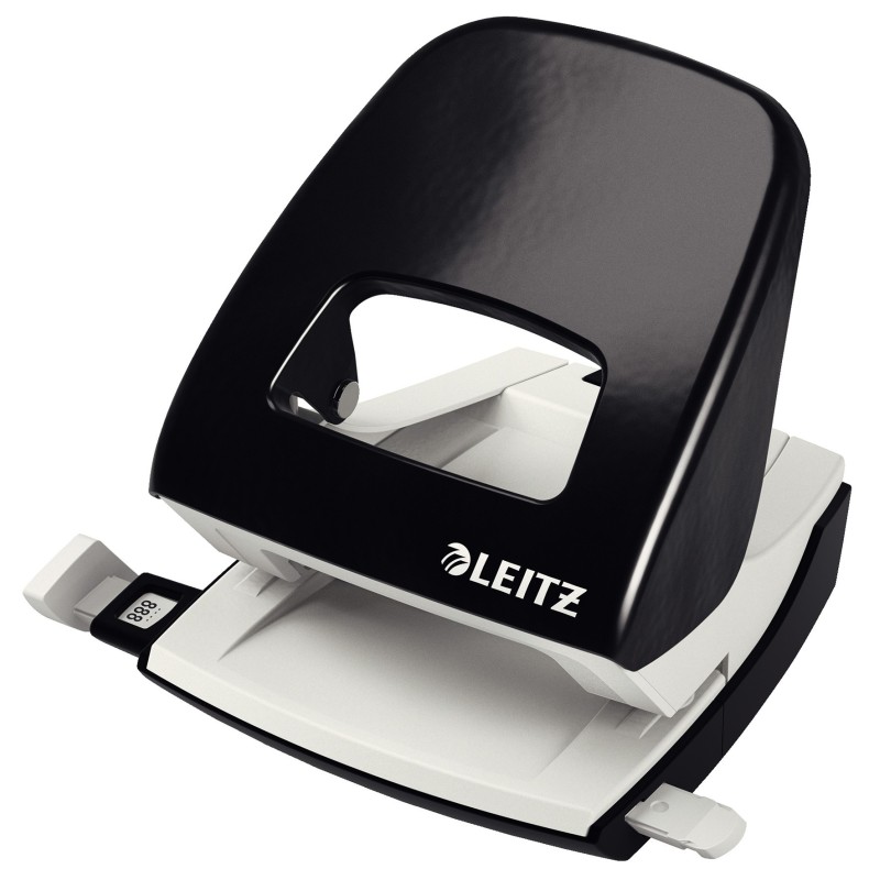 Leitz Perforateur 2 trous WOW Nexxt 5008 - 30 feuilles - Noir