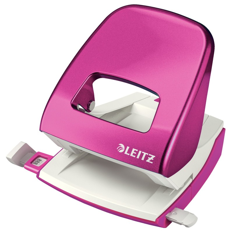 Leitz Perforateur 2 trous WOW Nexxt 5008 - 30 feuilles - Rose