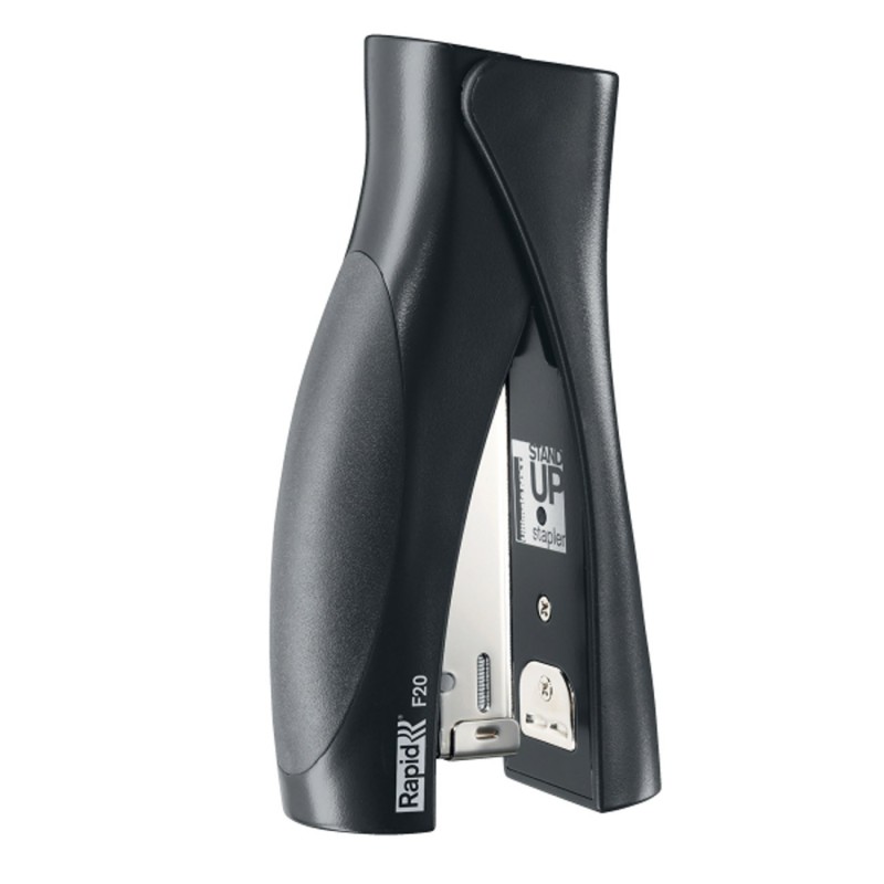 Rapid Pince Agrafeuse Ultimate NXT - Agrafes 24/6 et 26/6 - Capacité 20 feuilles - Noir