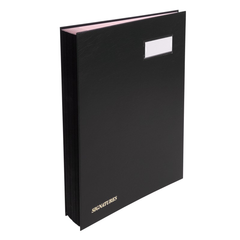 Exacompta Parapheur direction A4 PVC - 24 divisions - Noir