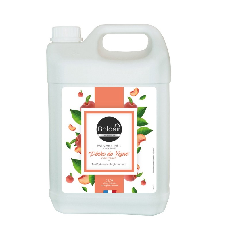 Boldair Savon liquide Pêche Bidon 5L