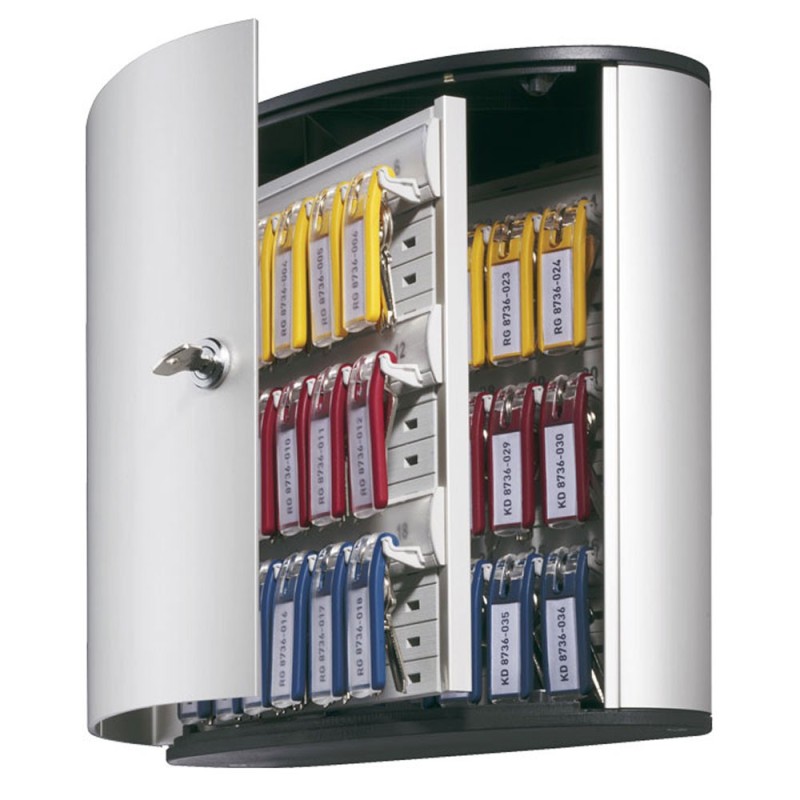 Durable Armoire à clés  Design - 36 clés - Gris aluminium
