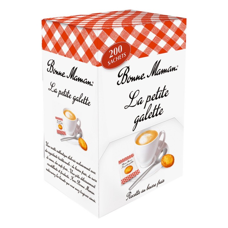 Bonne Maman Boîte de 200 Mini Galettes au beurre frais
