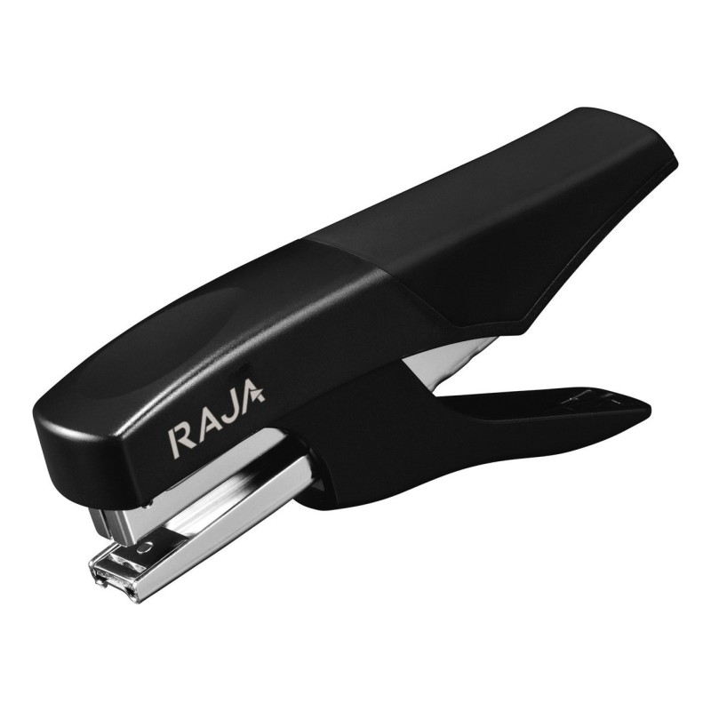 RAJA Pince Agrafeuse Métal - Agrafes BB 8/4 - Capacité 12 feuilles - Noir