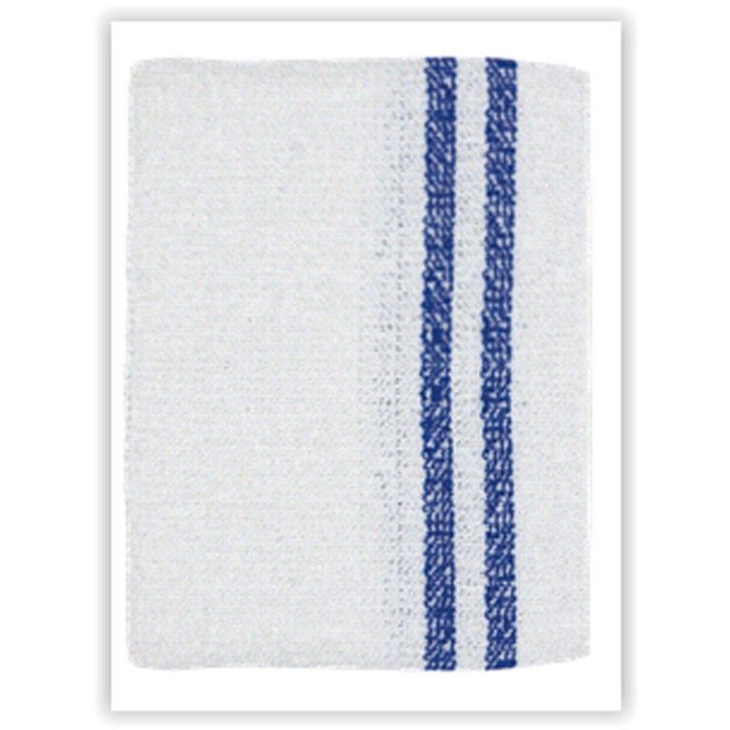 Serpillières bouclées 50 x 60cm Blanches - lot de 5