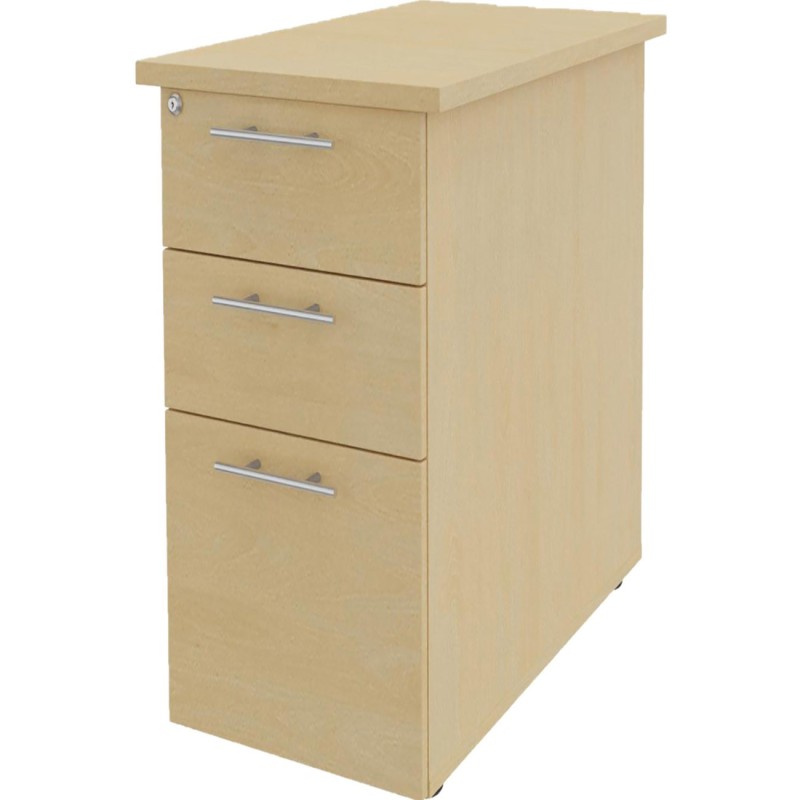 Caisson hauteur bureau Axiome - L.47,5 x H.72,5 x P.60 cm - Hêtre