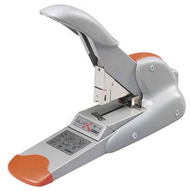 Rapid Agrafeuse hautes performances DUAX®, 170 feuilles, argent/orange