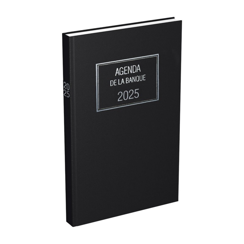 Lecas Agenda de Banque large - 18 x 29 cm - 1 volume - 2025