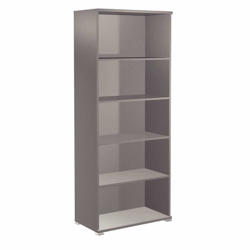 Meuble haut Activity sans portes - H.180 x L.80 x P.45 cm - Corps Anthracite