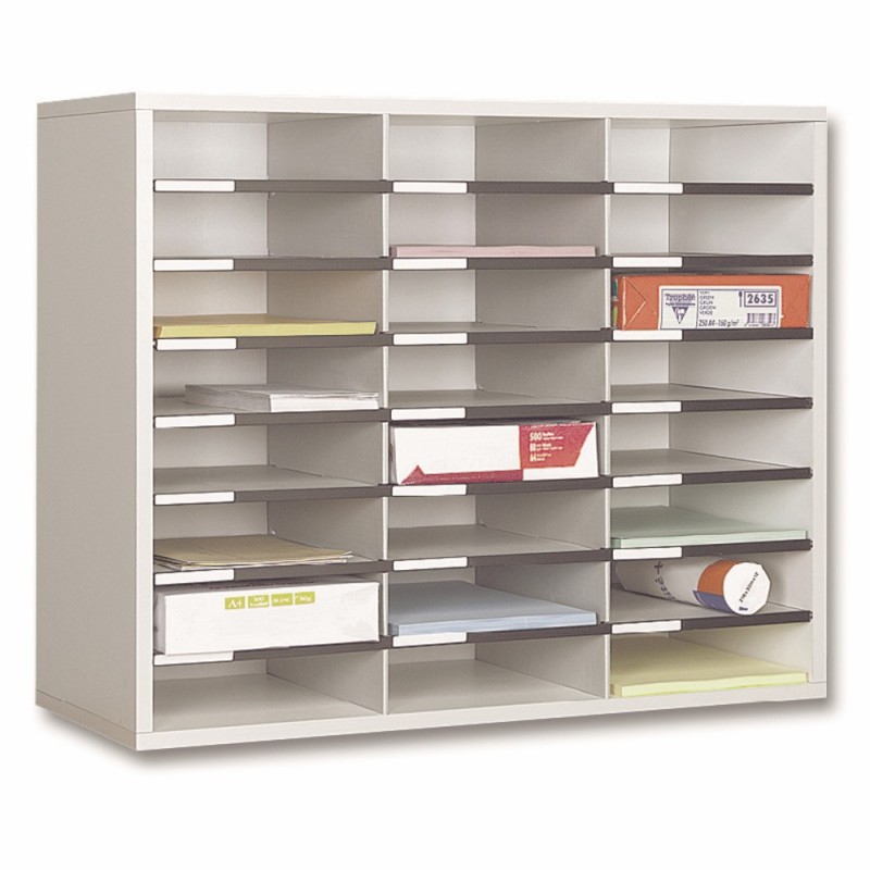 Fellowes Meuble de tri Budget - 24 cases - A4