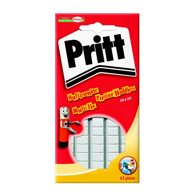 Pritt Pastille Adhésive  Multifix - 65 pastilles