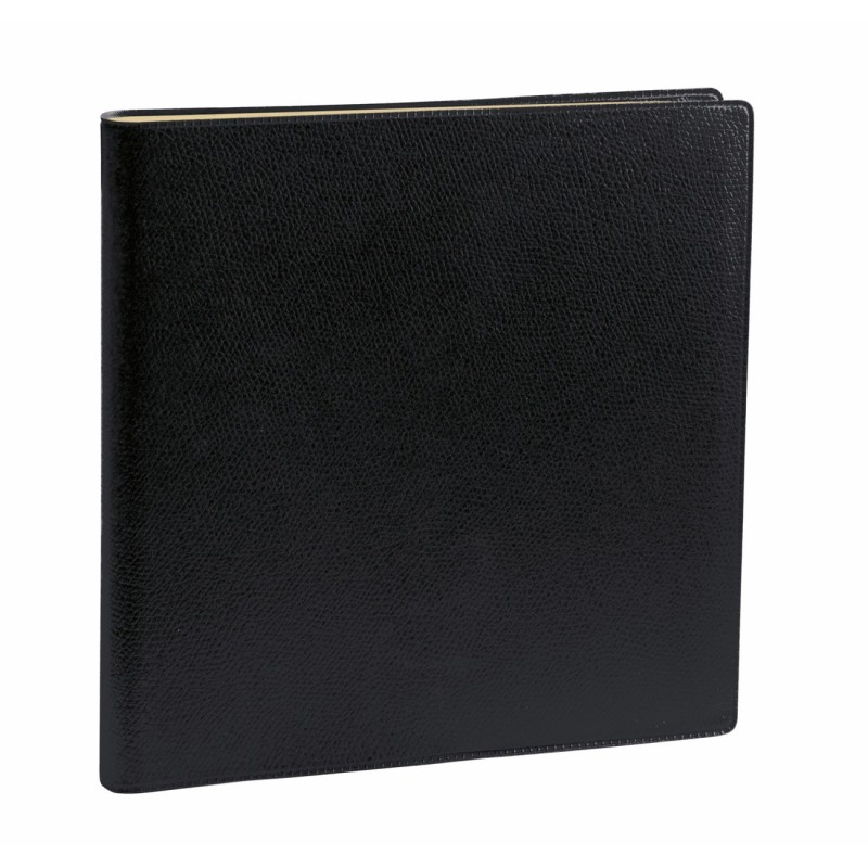 Quo Vadis Agenda semainier EXECUTIF PRESTIGE spiralé - 16 X 16 cm - Noir - 2025