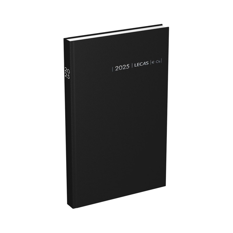 Lecas Agenda journalier CARRE Euros / C - 14 x 22 cm - 2025
