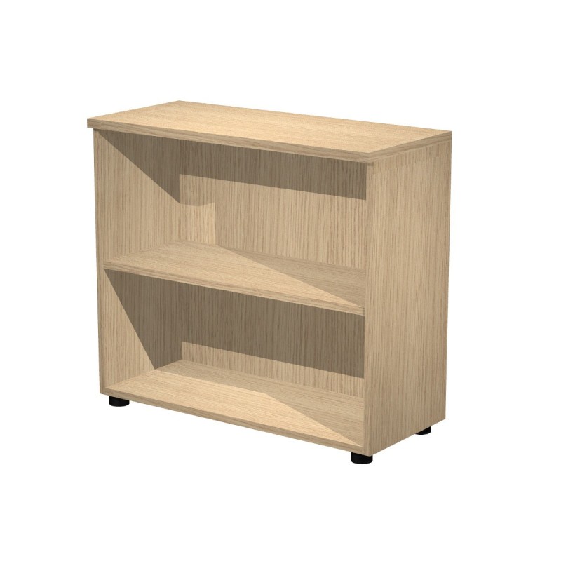 Armoire basse Pronto - L.80 x H.72 cm - Sans porte - Chêne