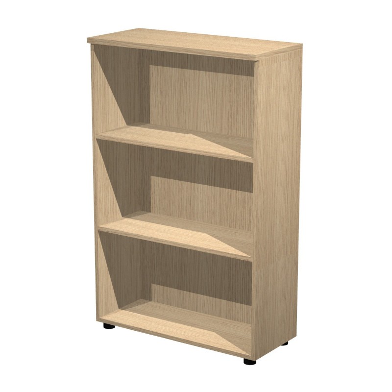 Armoire mi-hauteur Pronto - L.80 x H.120 cm - Sans porte - Chêne