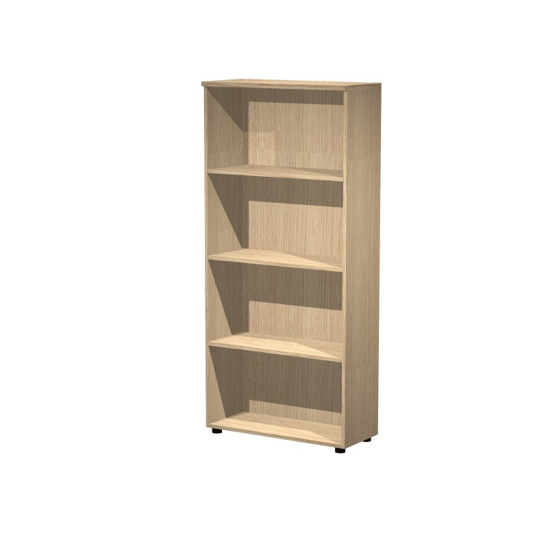 Armoire haute Pronto - L.80 x H.180 cm - Sans porte - Chêne