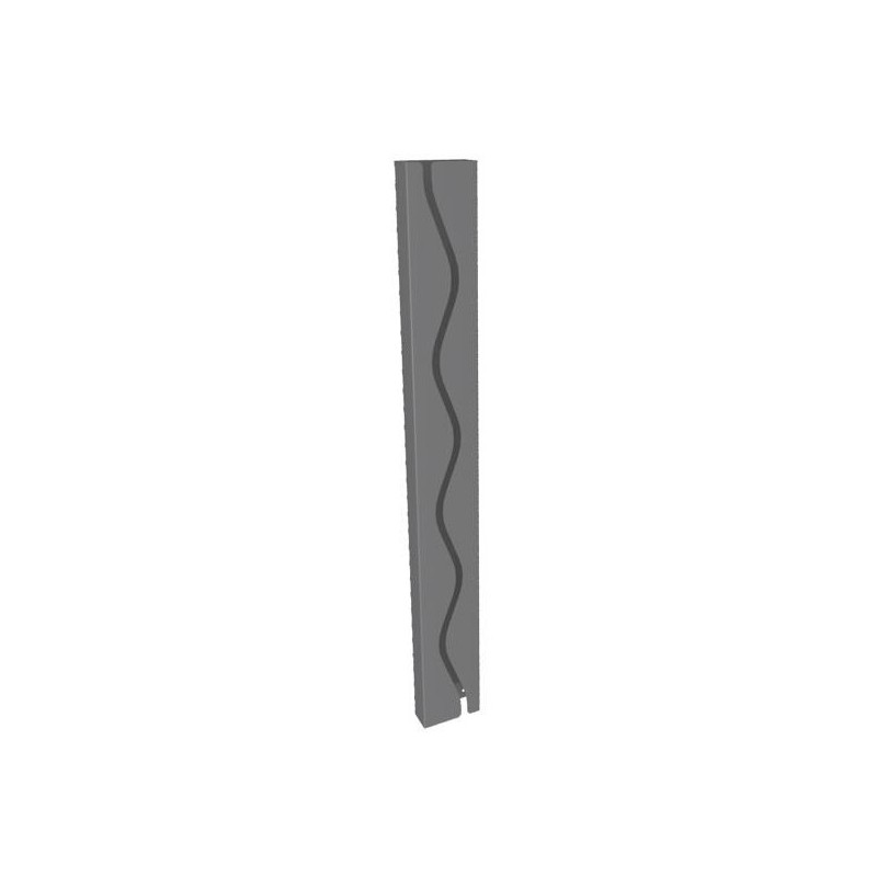 Goulotte d'électrification verticale E-Link - Aluminium