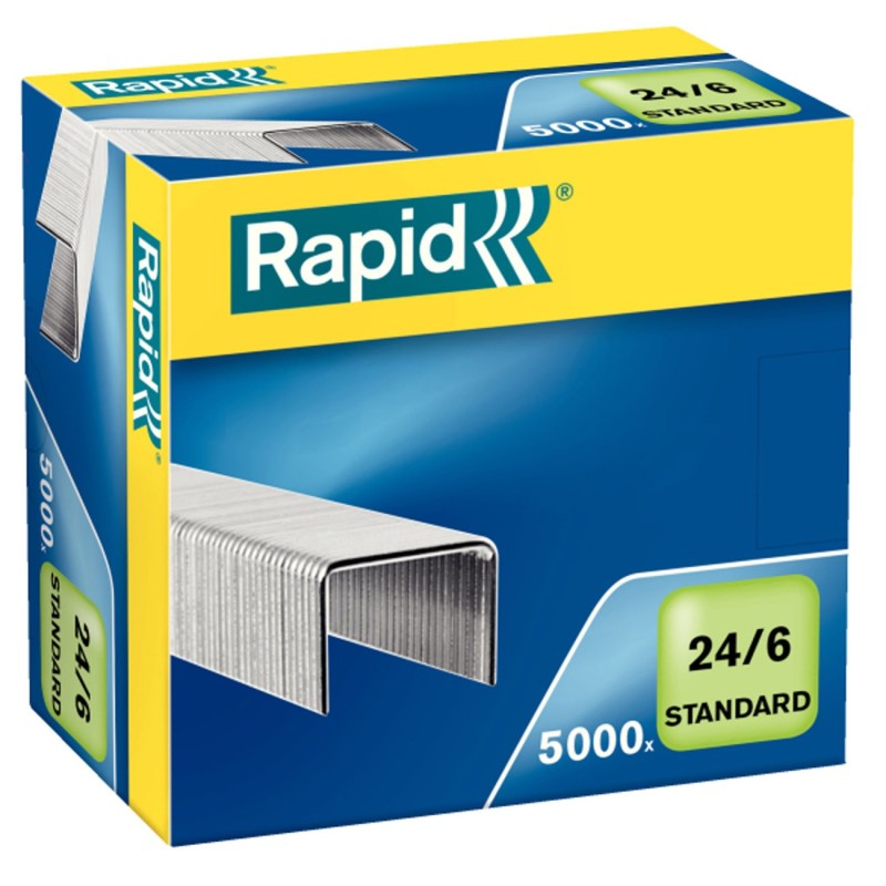 Rapid Agrafes 24/6 en acier galvanisé