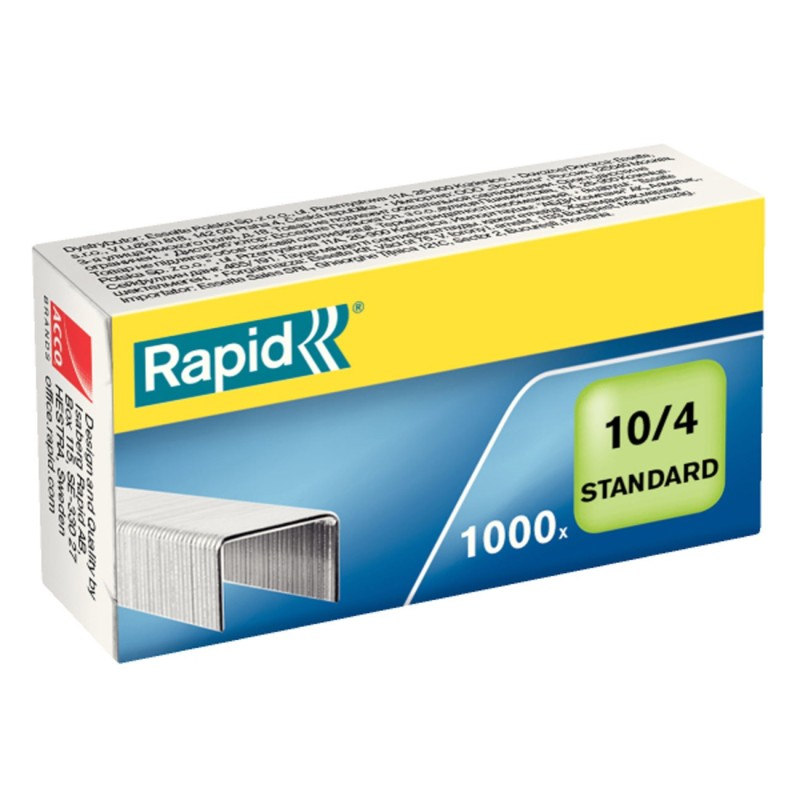 Rapid Agrafes Standard n°10 - Boîte de 1000