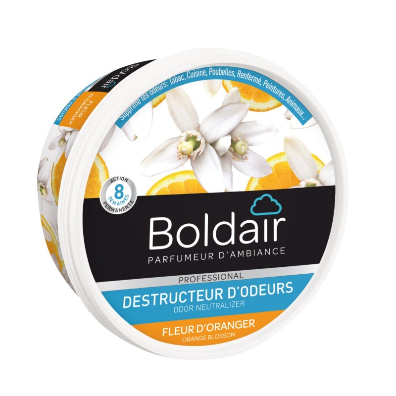 Boldair Gel désodorisant Fleur d'Oranger 300g