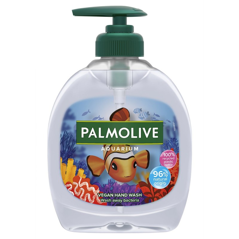 Palmolive Flacon poussoir crème lavante motif Aquarium 300 ml
