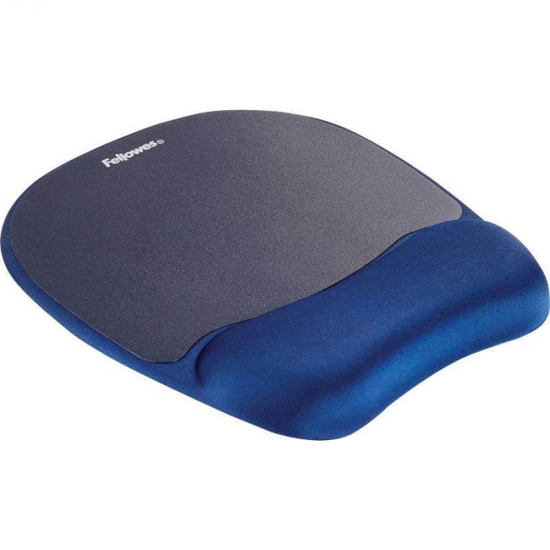 Fellowes tapis de souris avec mousse à mémoire de forme et repose-poignet